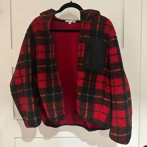JW Anderson x Uniqlo Plaid Fleece Jacket